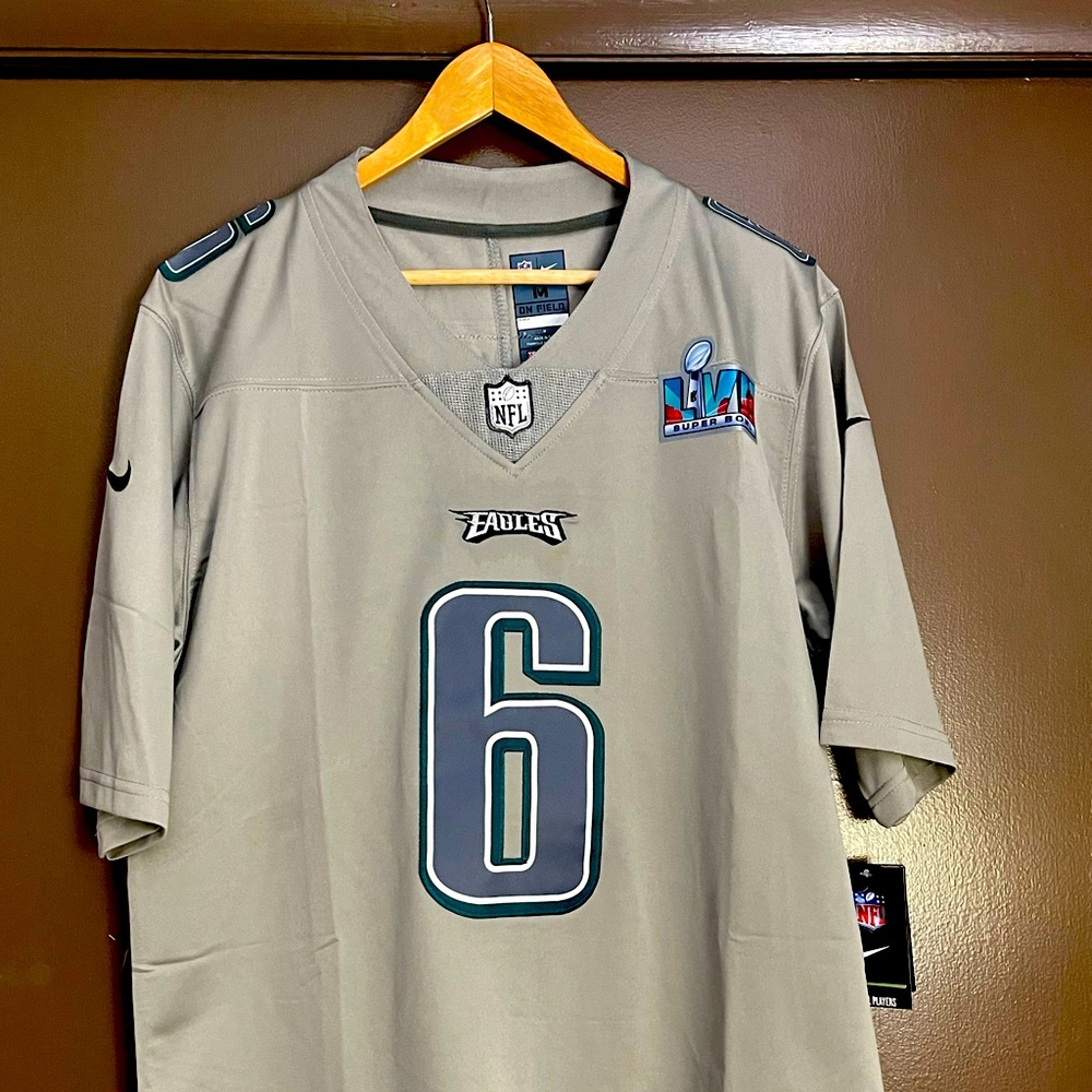 Devonta Smith Super Bowl Patch Jersey